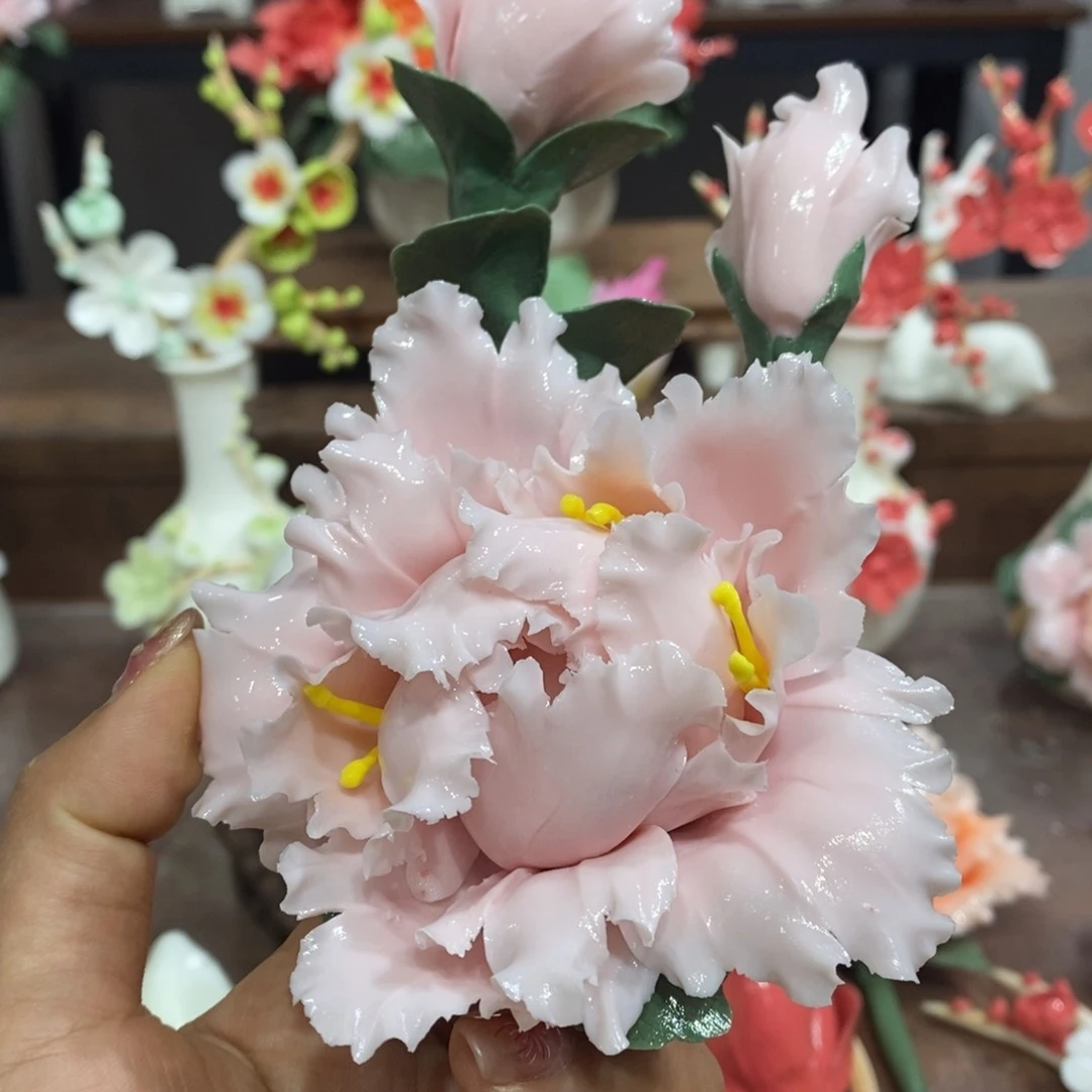 瓷片陶瓷工艺品摆件