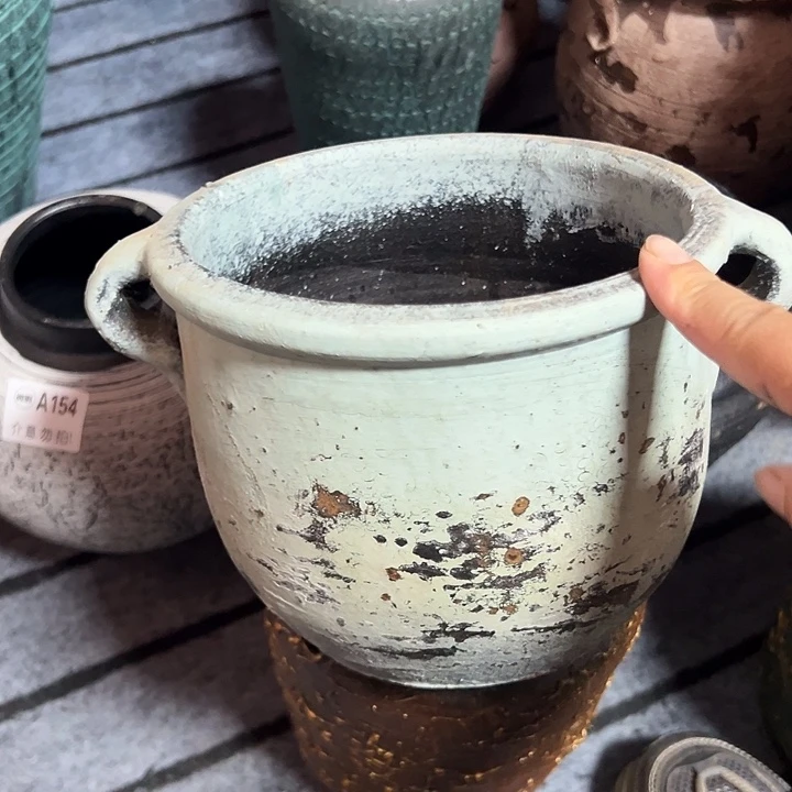 微瑕土陶哦默认打孔高15口18