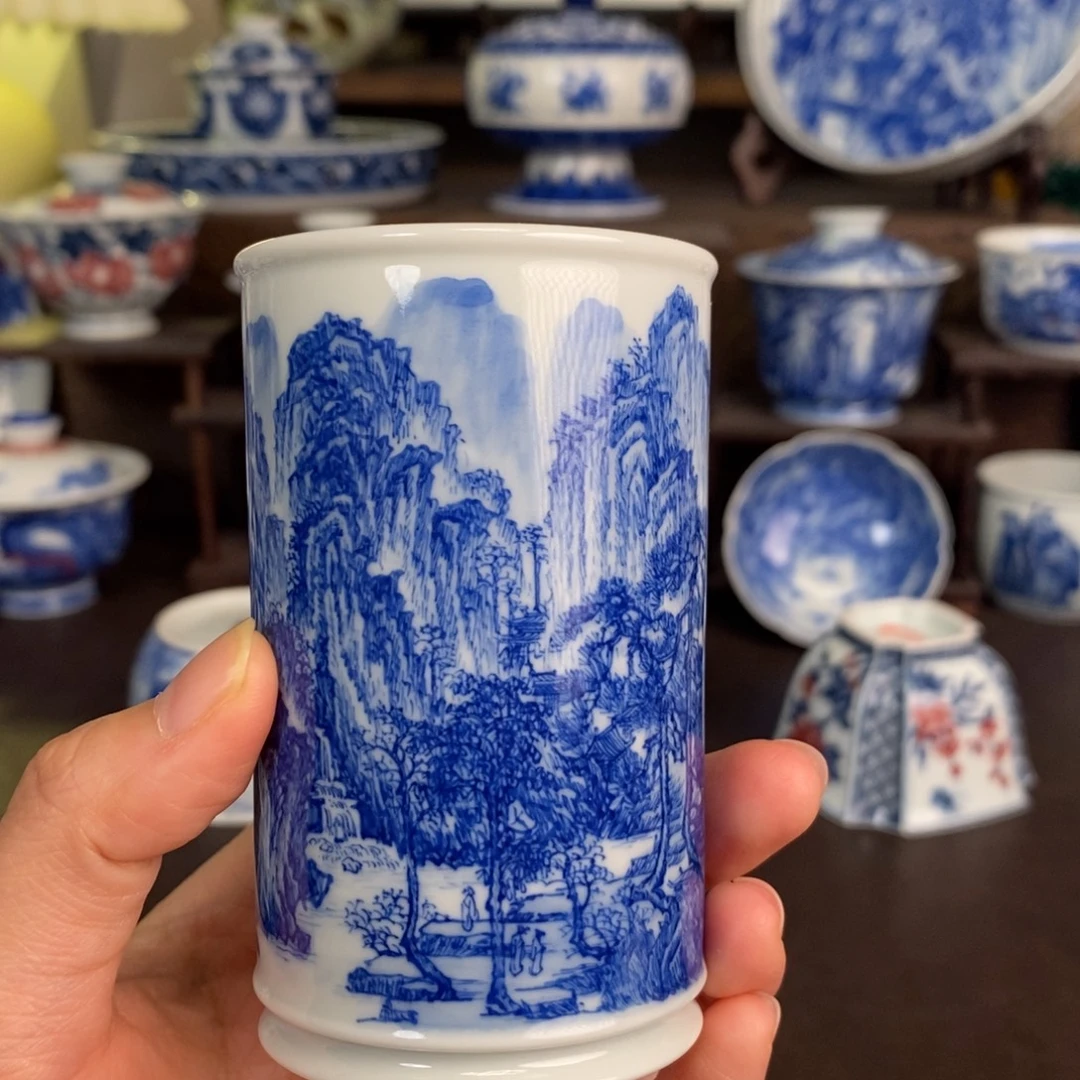 景德镇陶瓷手工手绘