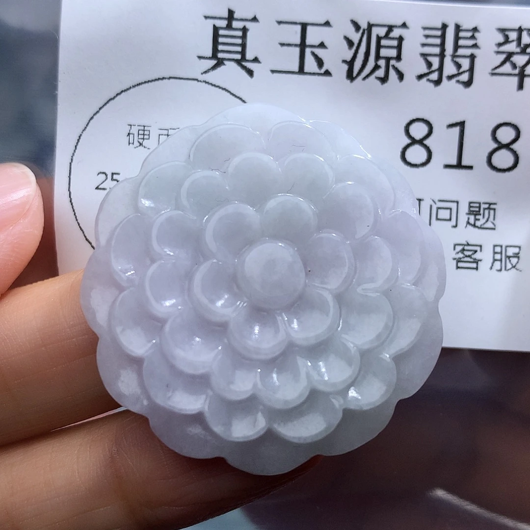 翡翠未镶嵌颈饰818