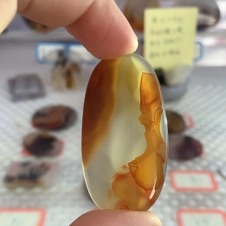 玛瑙/玉髓未镶嵌颈饰