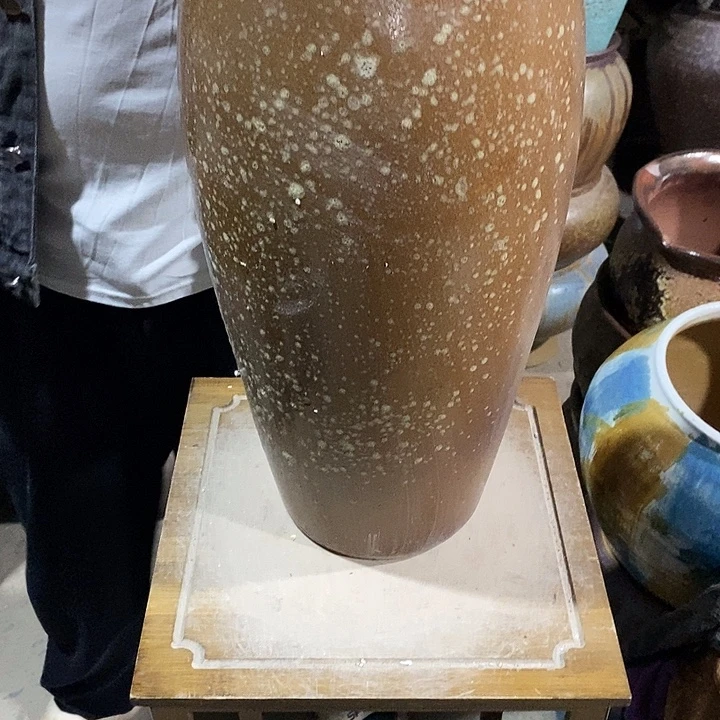 花盆紫砂口18高度40瑕疵……磕碰