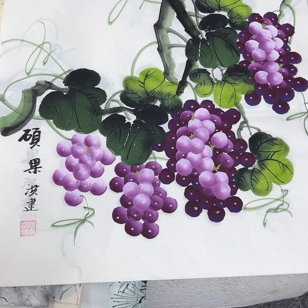 国画国画作品纯手绘