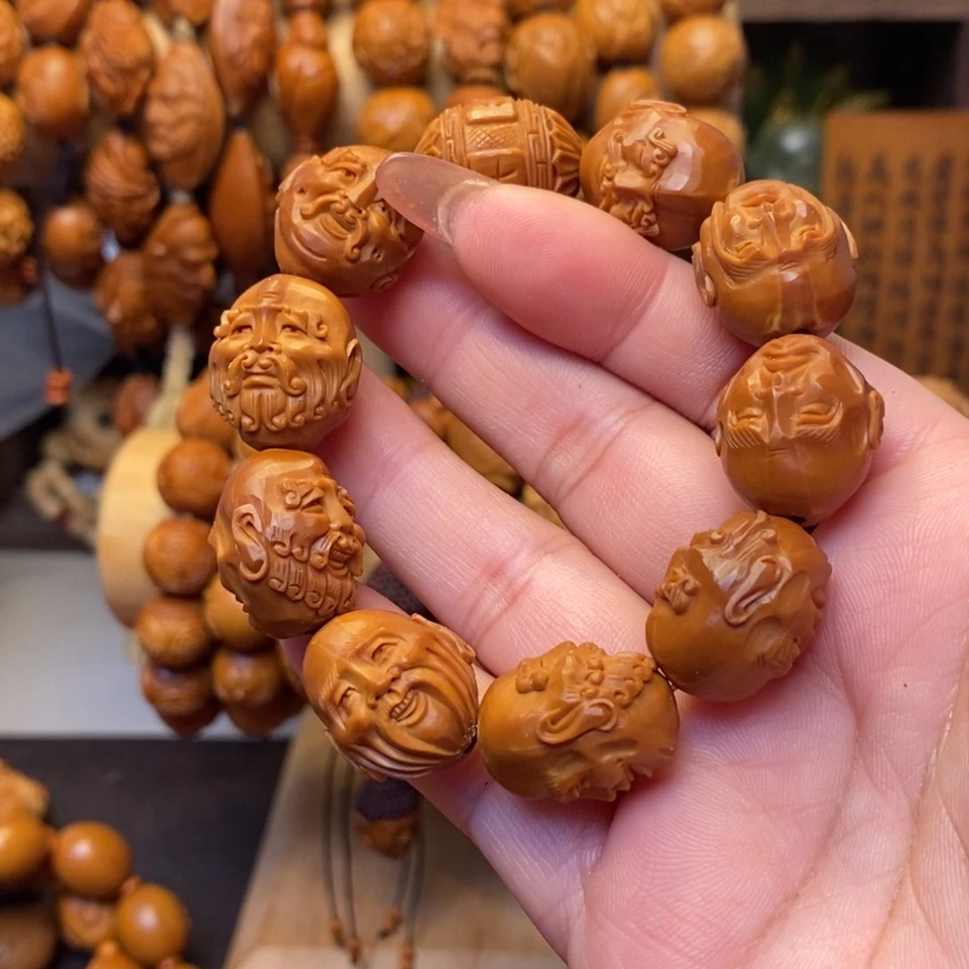 橄榄核手串/手链须派十八罗汉