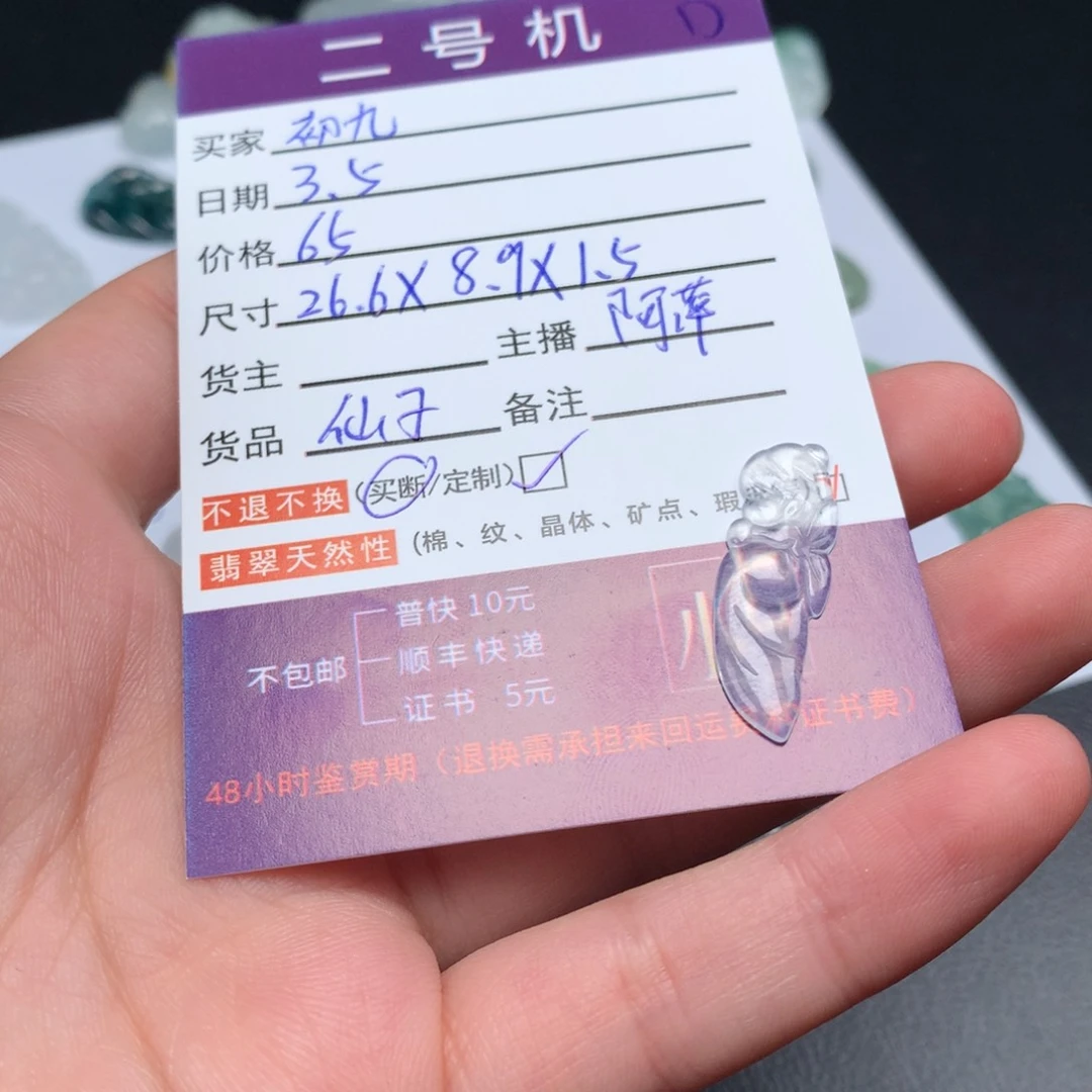 翡翠颈饰未镶嵌初*?