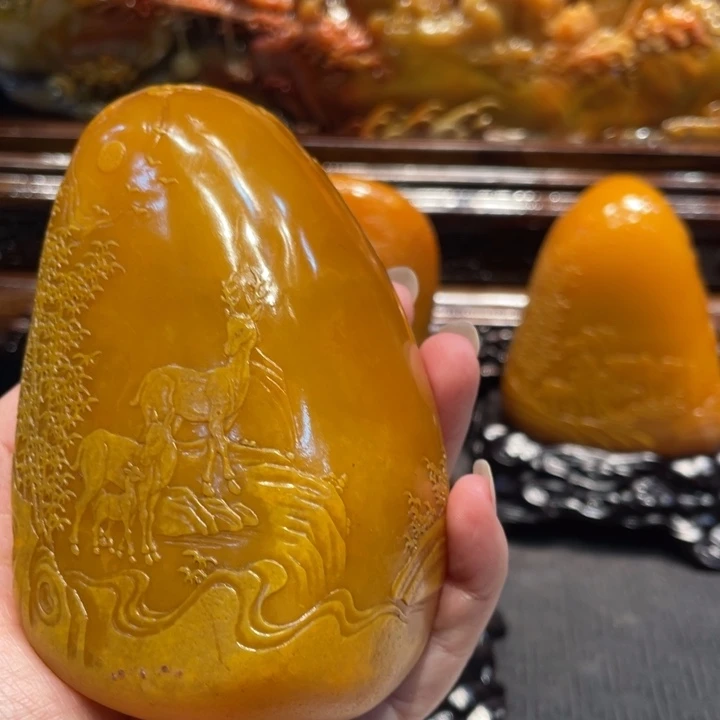 穿***8寿山石寿山石雕刻