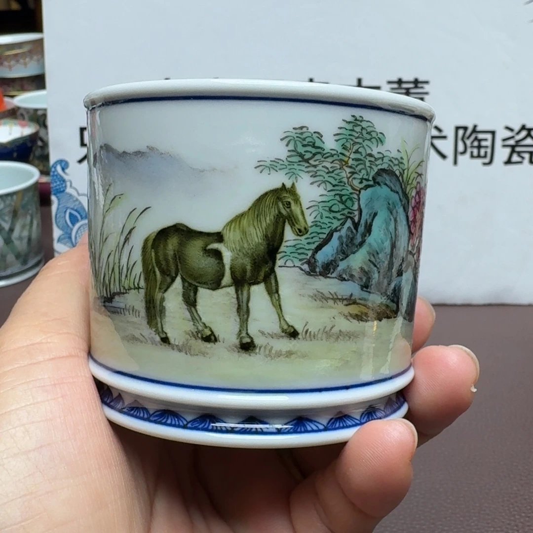 景德镇手工手绘展示