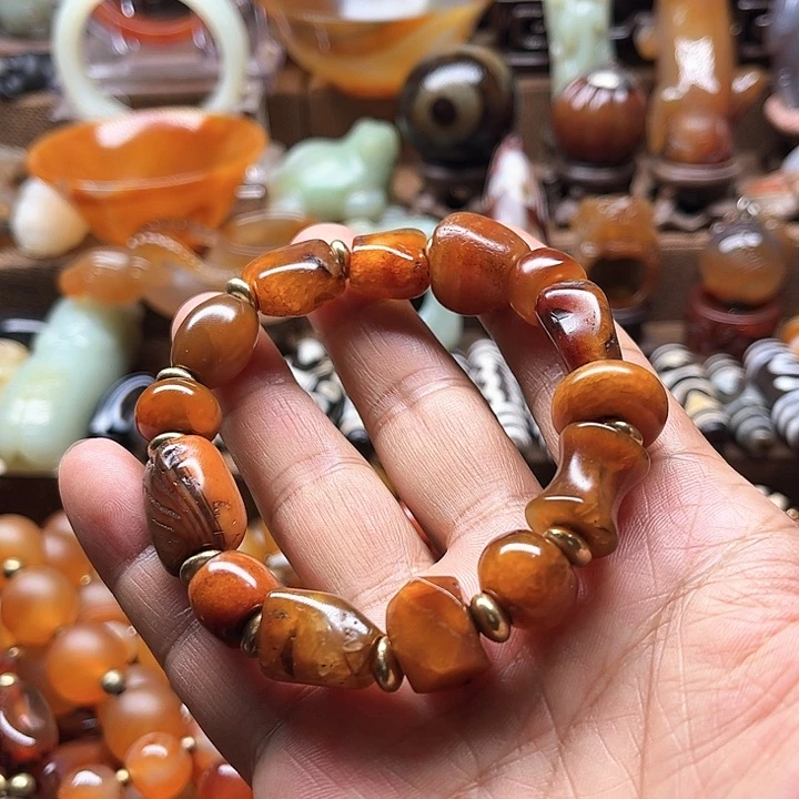 玛瑙/玉髓车挂未镶嵌