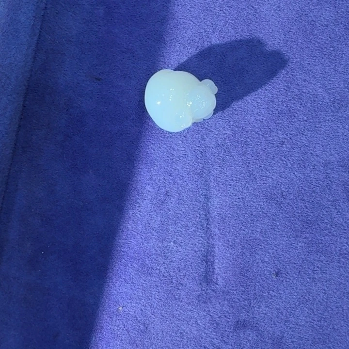 和田玉未镶嵌颈饰俄料白玉福猪TZ多样性拍一发一