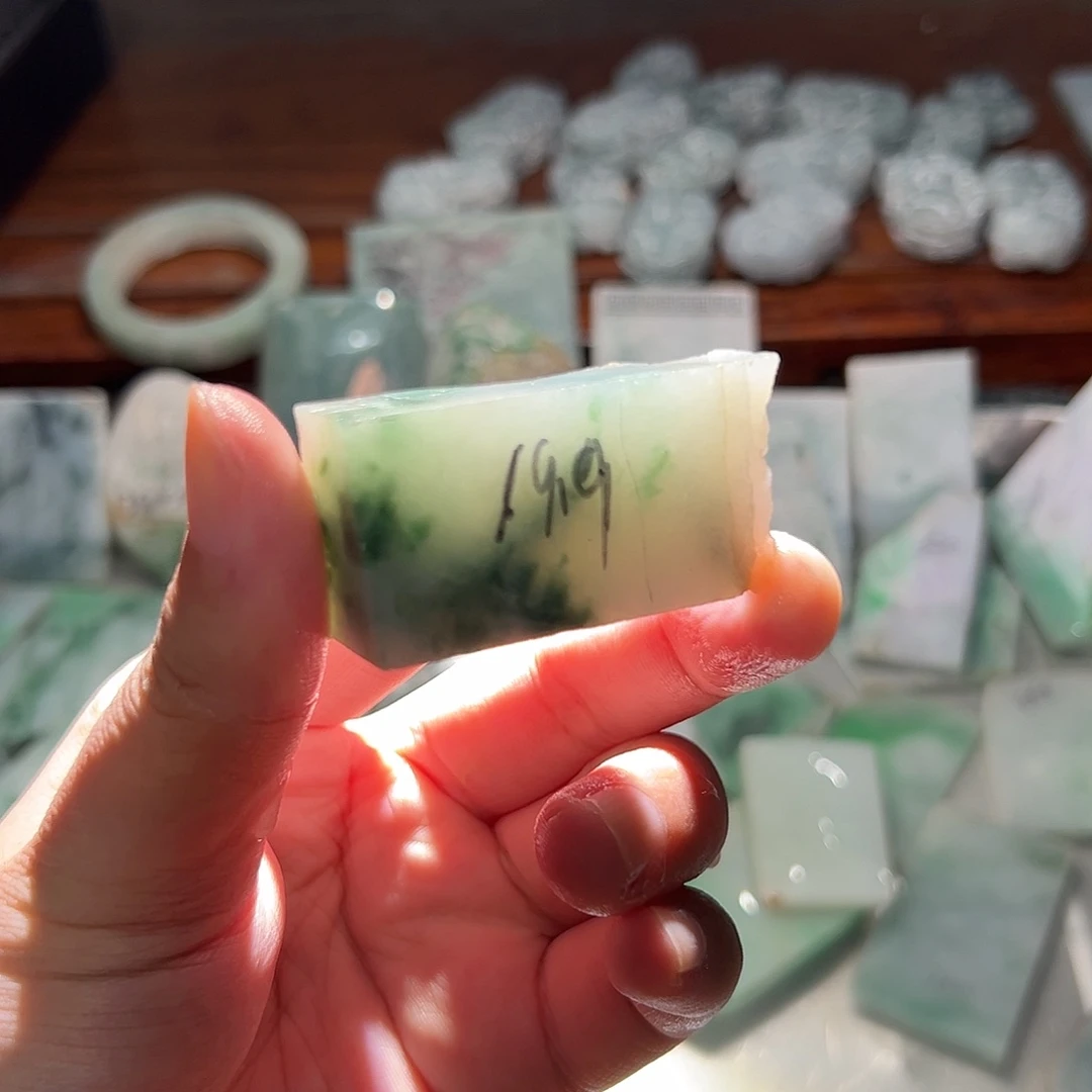 翡翠散珠翡翠原石