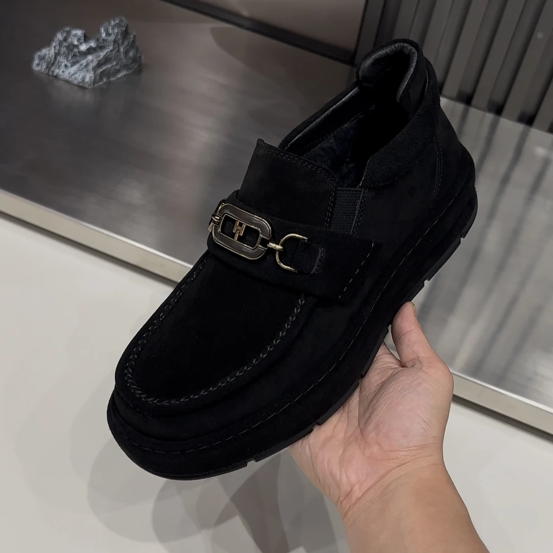 皮鞋乐福鞋一脚蹬潮流休闲皮鞋时尚又大方