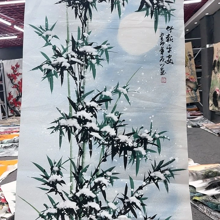 国画无毛和被毛的毛和无刺毛