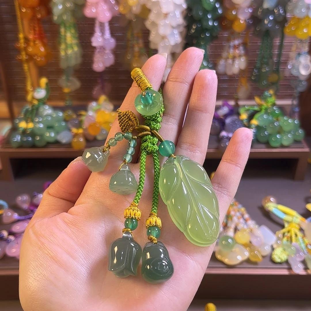 玛瑙/玉髓未镶嵌车挂