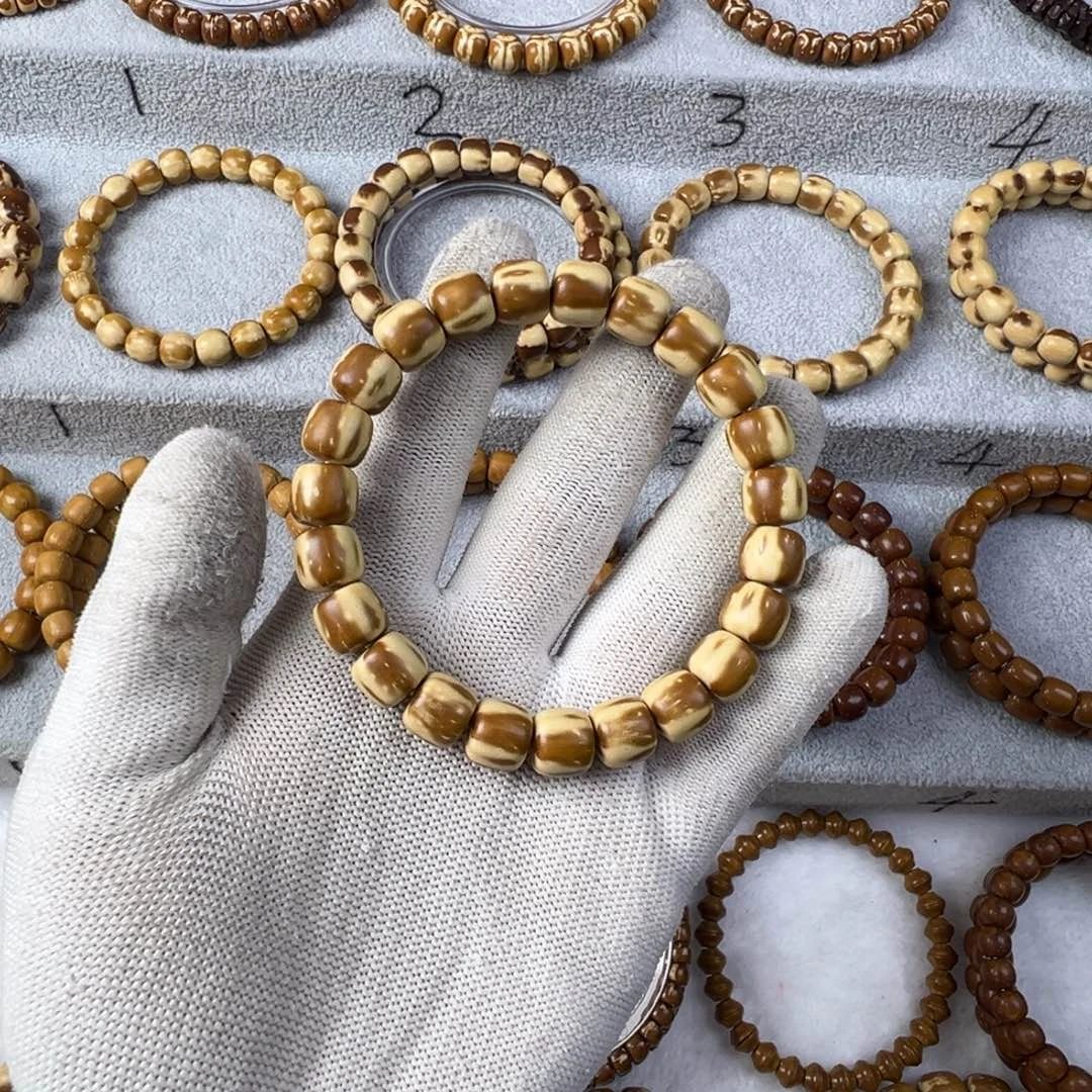 紫金鼠手串实心紫金鼠火焰纹手串10