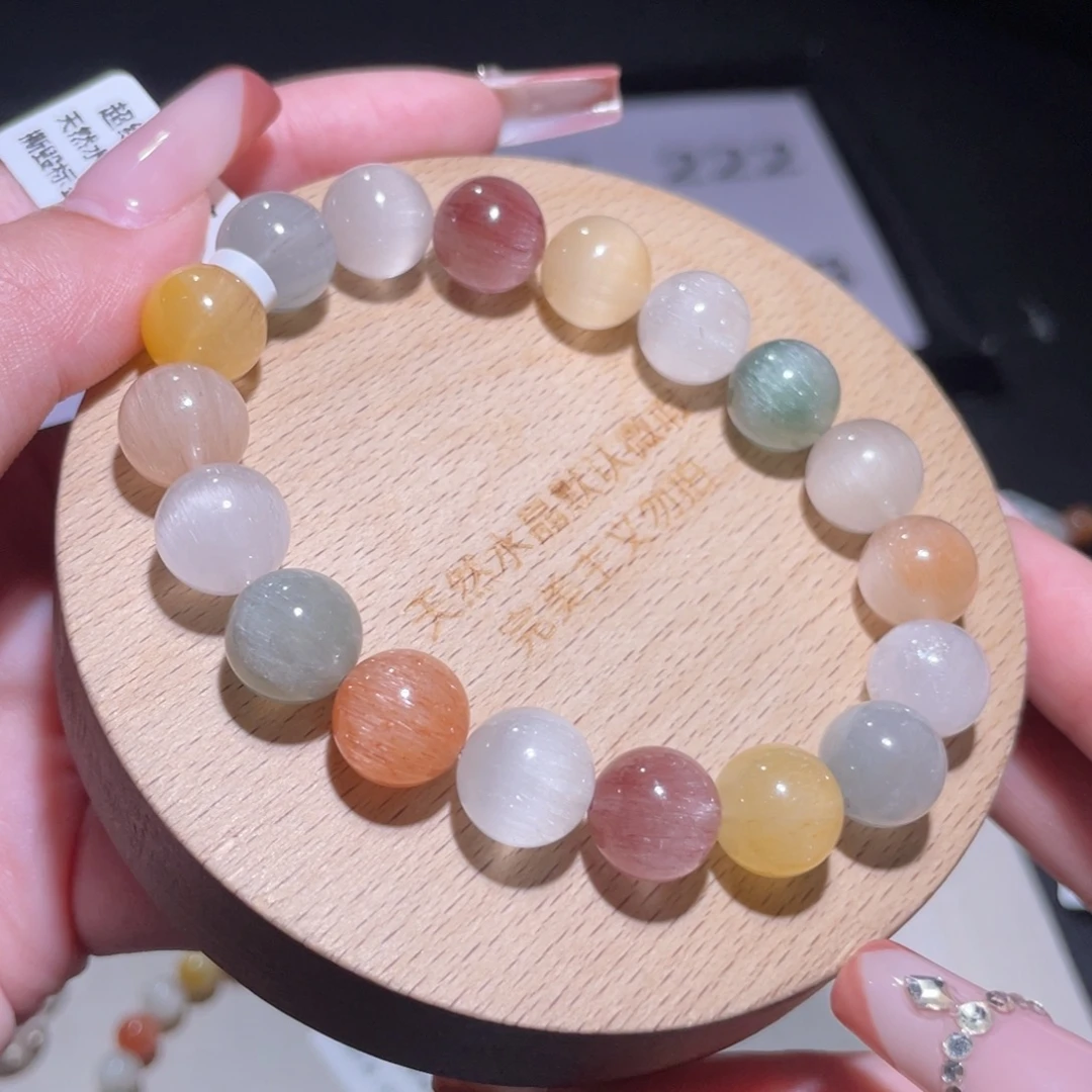 水晶未镶嵌手链217号多样性发一J 11mm+