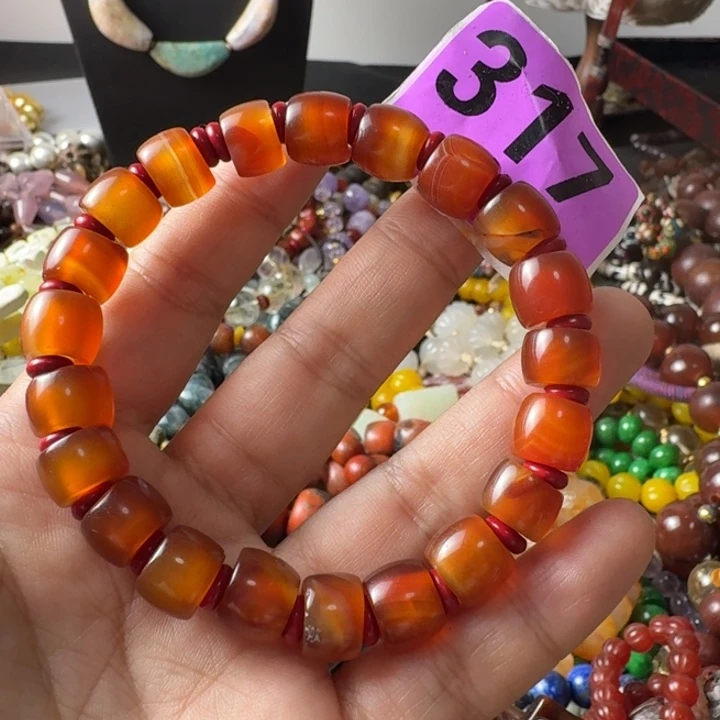 玛瑙/玉髓未镶嵌颈饰