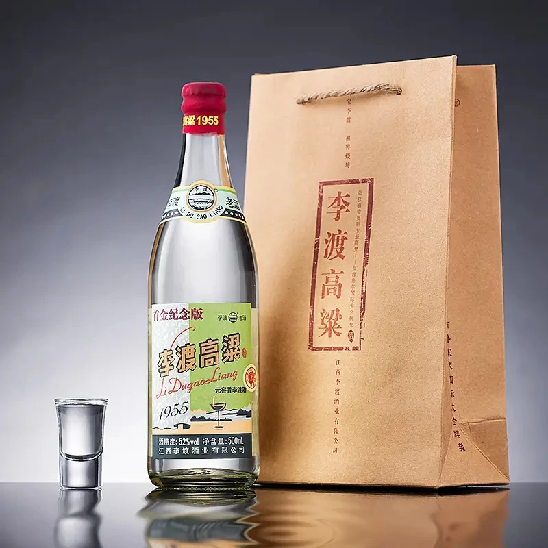 李渡高粱52度1955兼香型白酒500ml/瓶