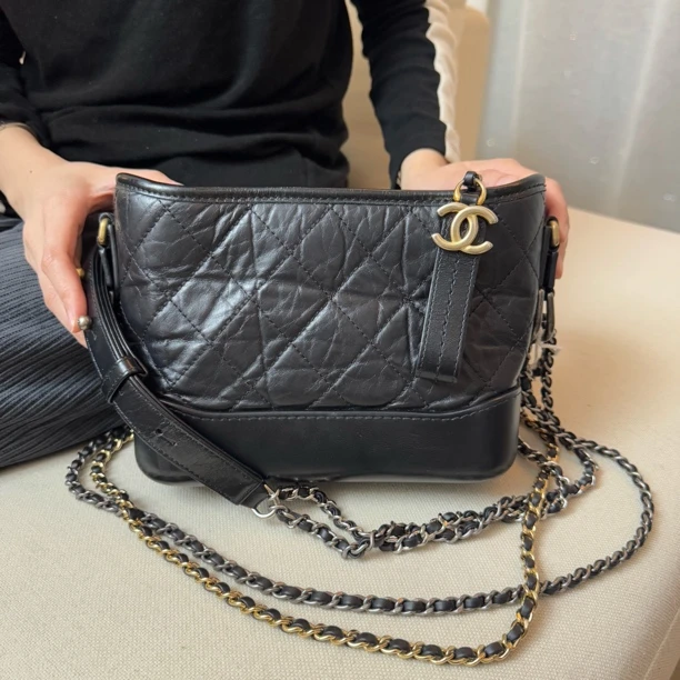 95新 Chanel/香奈儿 苏州包展/小号流浪包/成色直播间为准