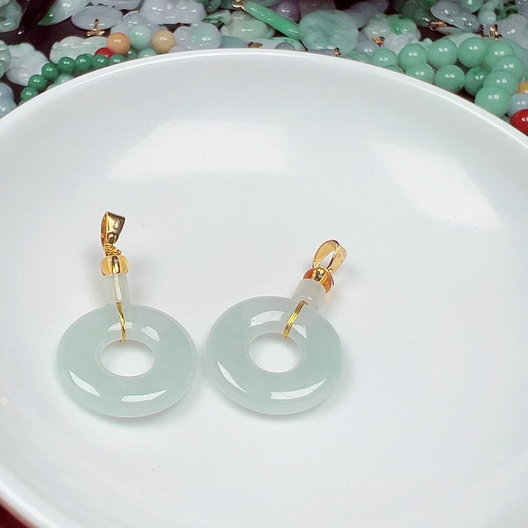 包***子翡翠散珠　老华翡翠