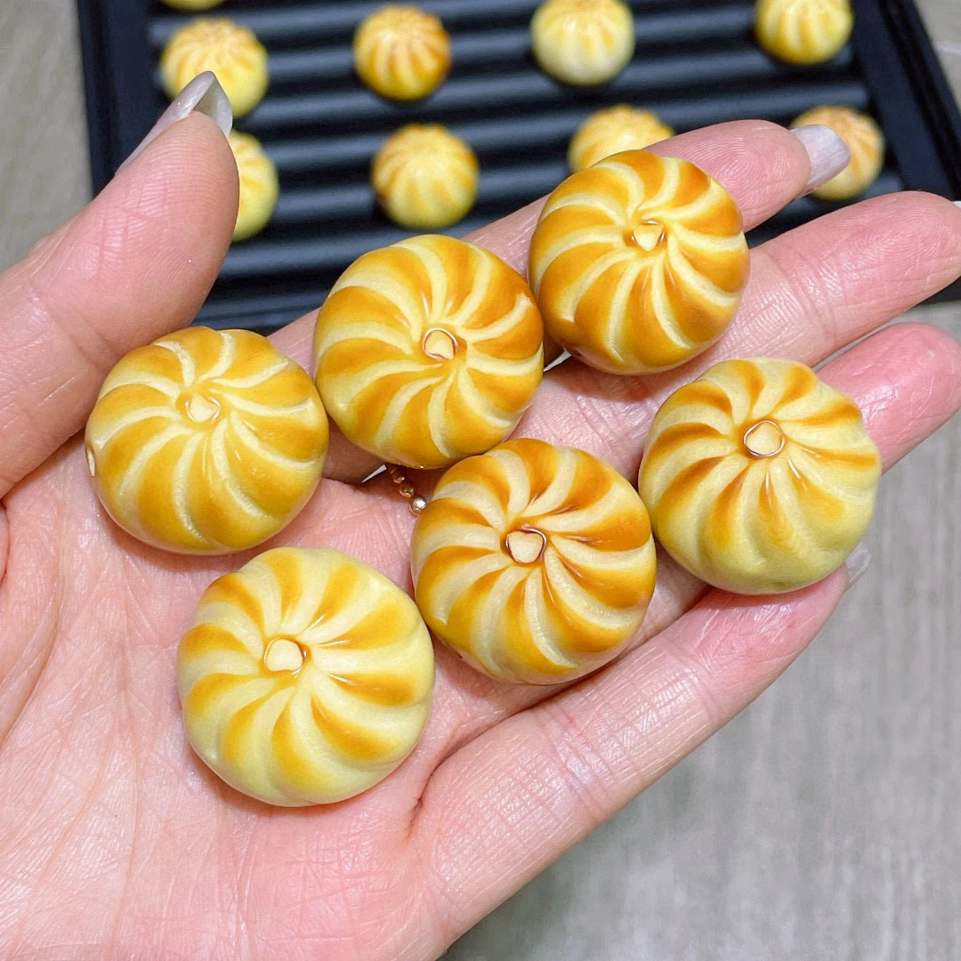 新品 象牙果炭烧包子配件 大小随机   cf