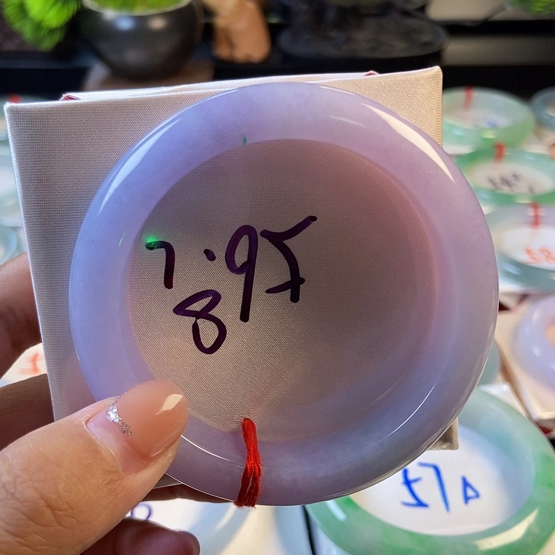 玛***羔翡翠未镶嵌手镯分单-2