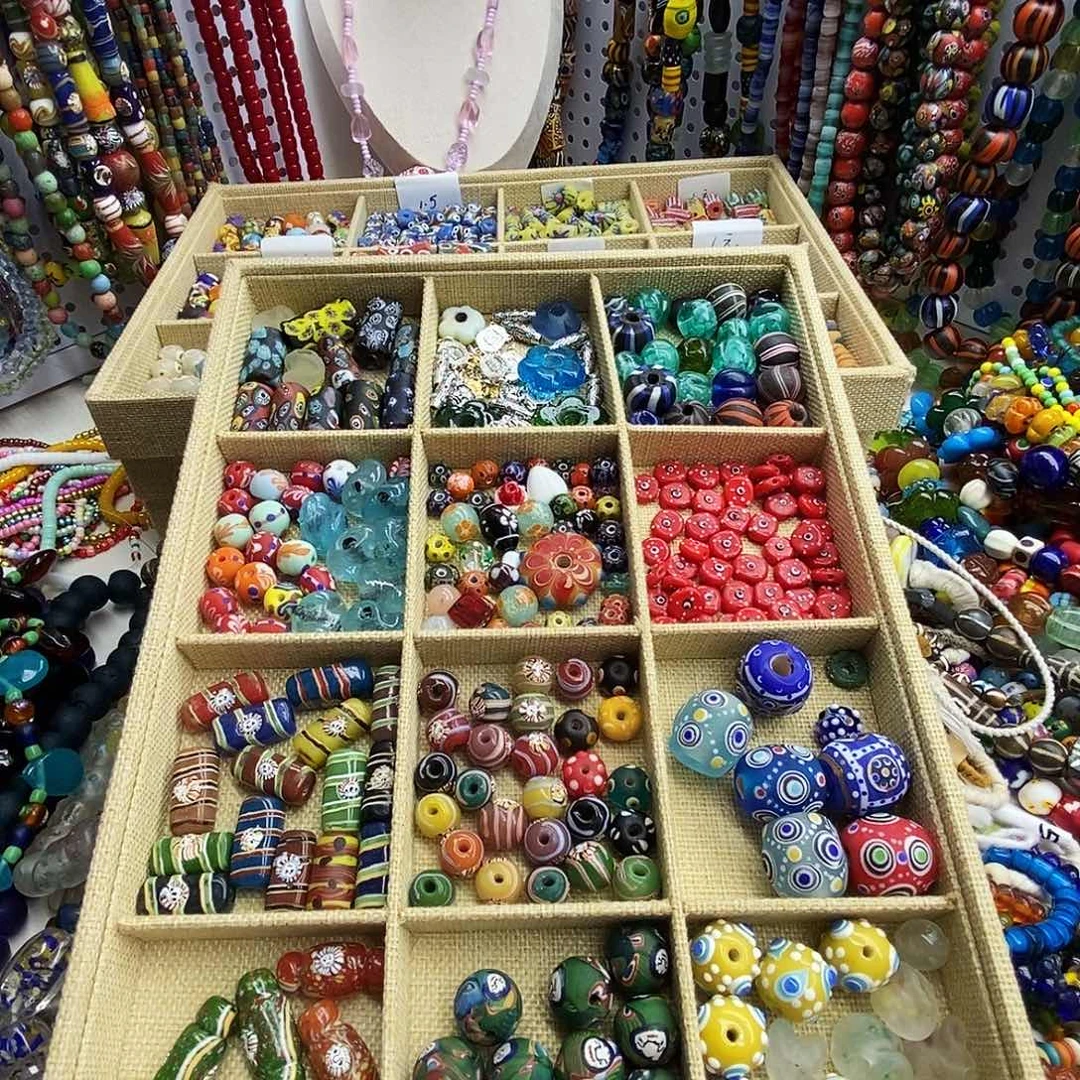 琉璃颈饰散珠单颗喊我选，126