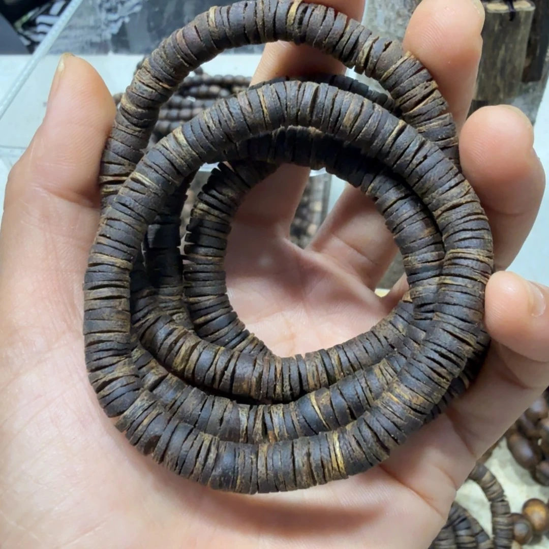 沉香碎屑沉香爱*宝单圈沉水片珠7克多样性发一