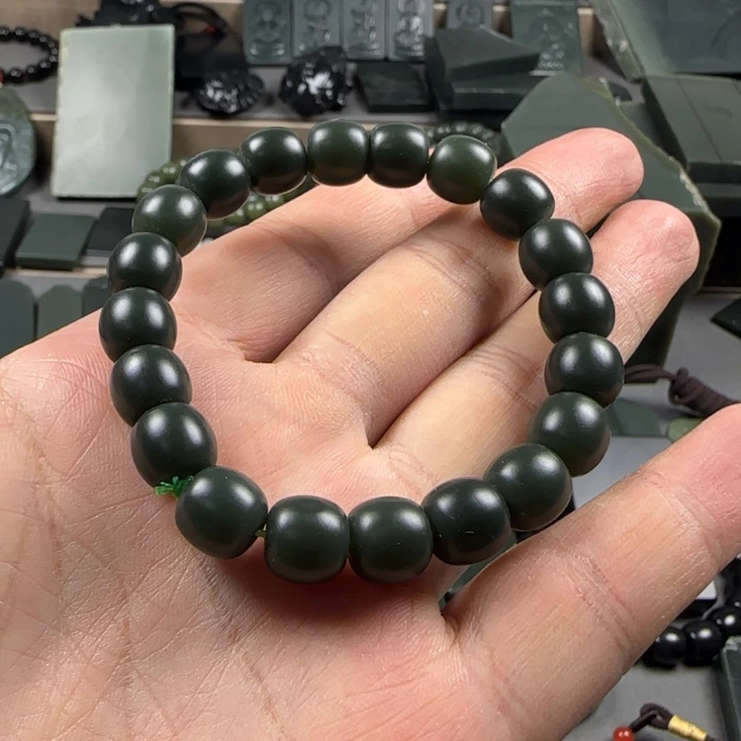 未镶嵌手串和田玉（青玉）