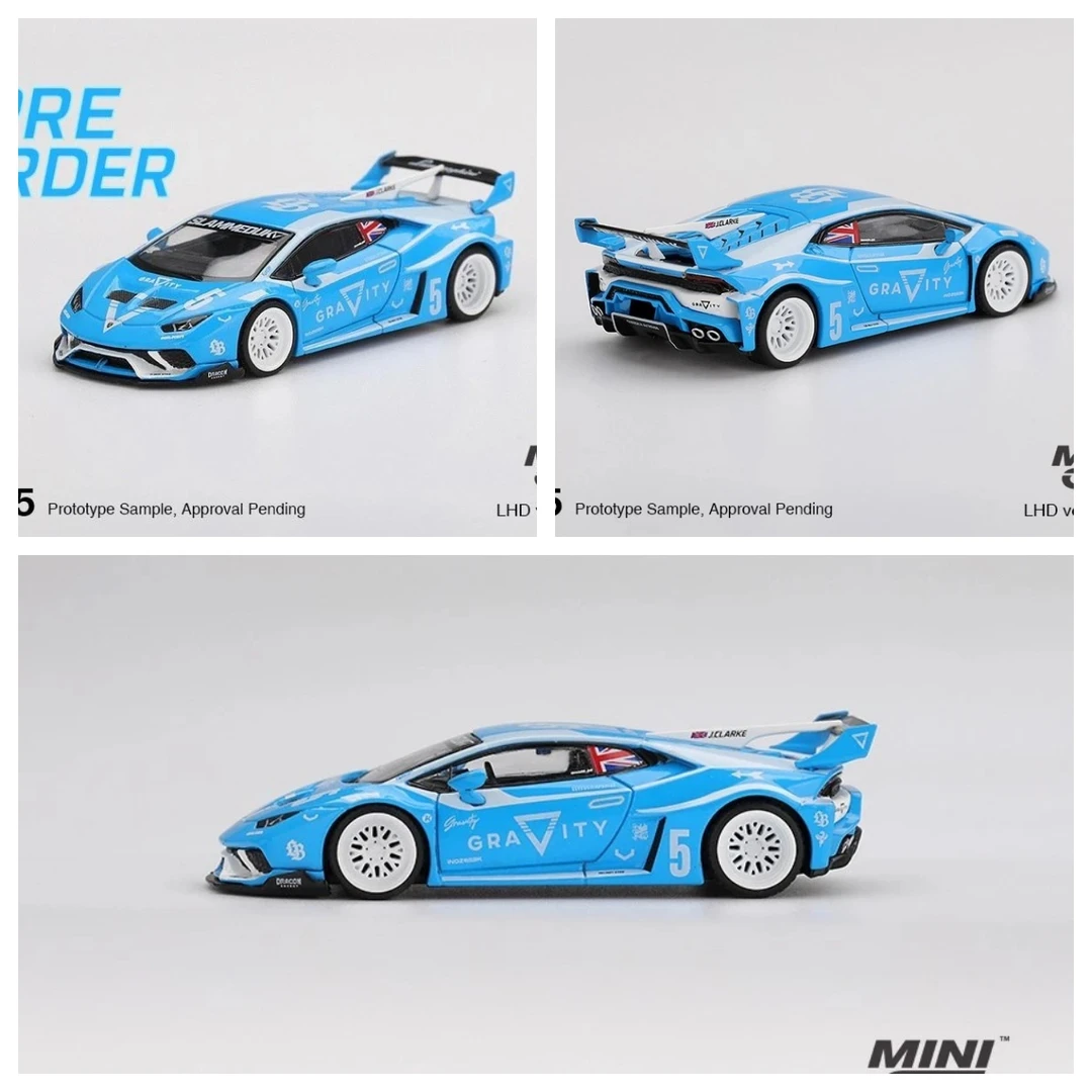 现货 MINIGT 1:64 1055 LBWK 兰博基尼 宽体 小牛 合金车模