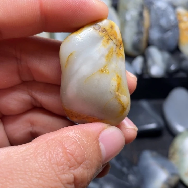 和田玉未镶嵌挂件72