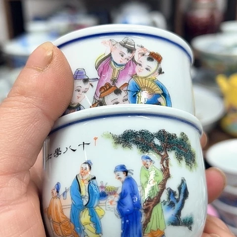 杯子景德镇陶瓷主人杯