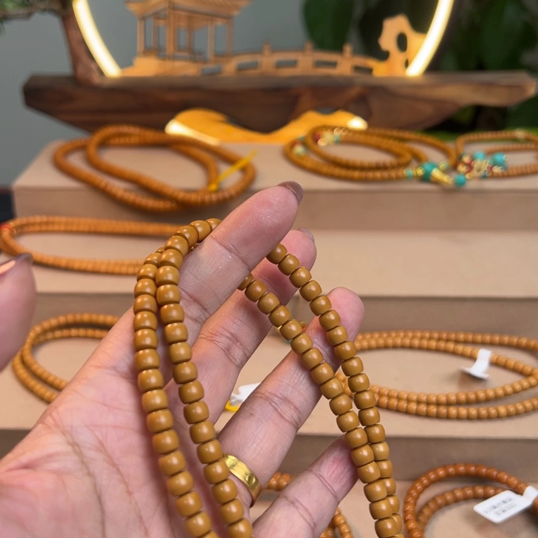 手串/手链橄榄核SSS6.4核尖素脖挂