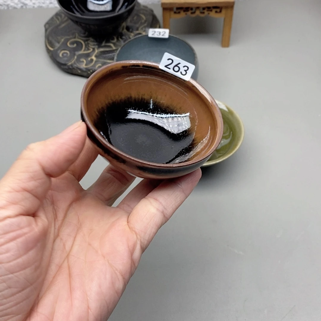茶盏建盏主人杯漂亮263