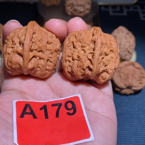 吊坠文玩核桃35西北将军打好底