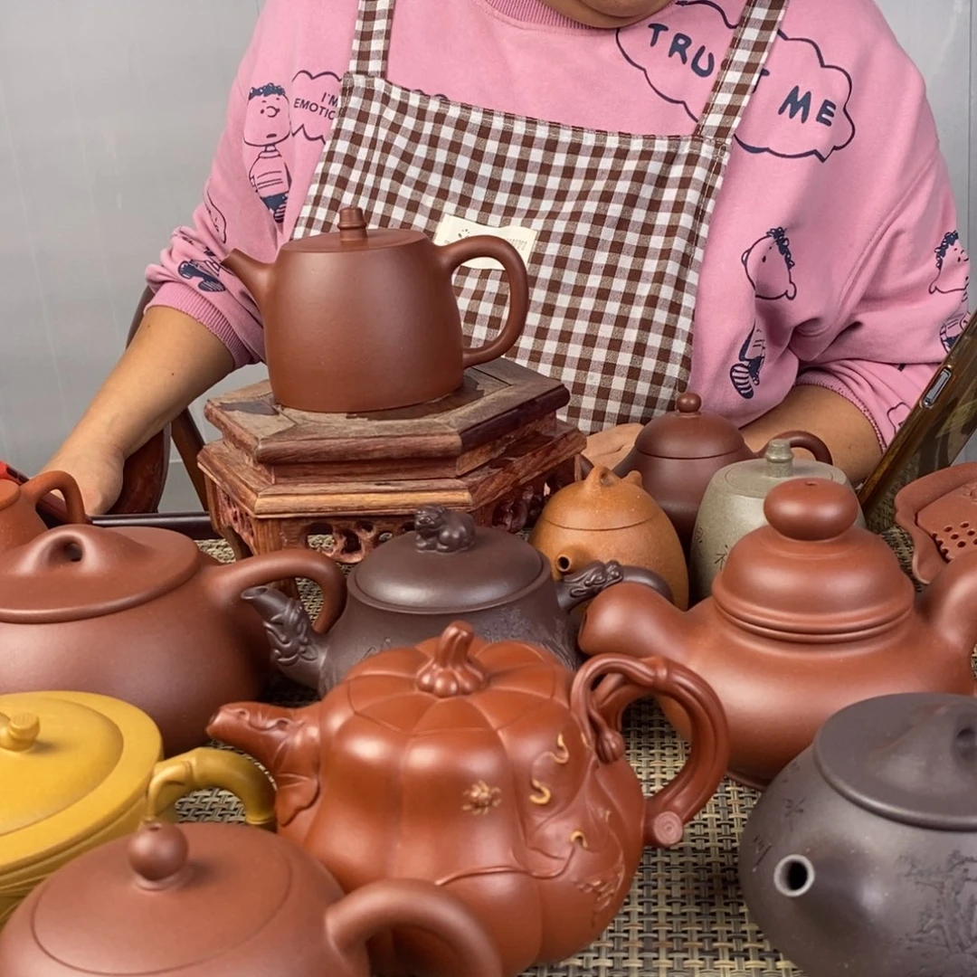 西***虎紫砂茶壶宜兴紫砂壶茶壶老丁山紫砂