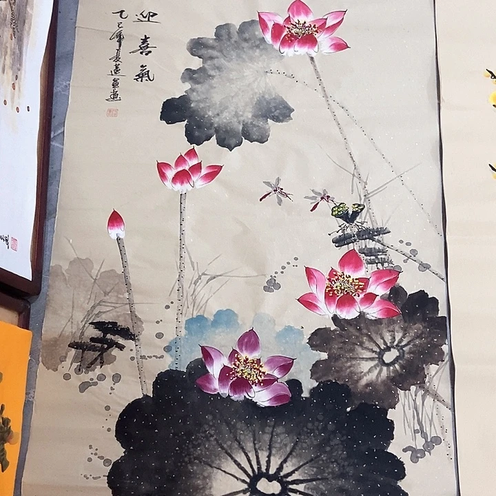 小周画廊的直播间