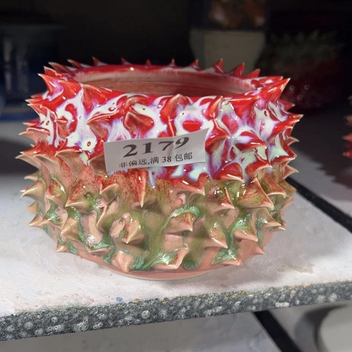 口8 手工花盆满30包邮