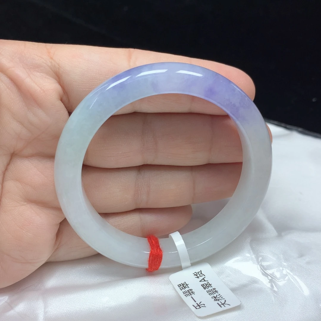 翡翠手镯未镶嵌正圈54
