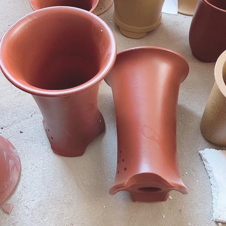 紫砂宜兴紫砂花盆