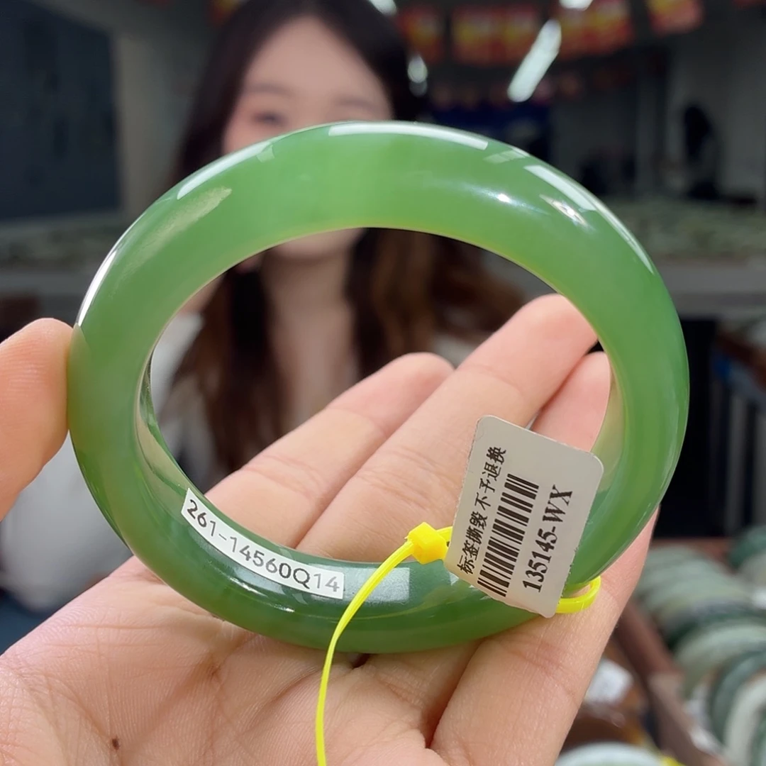 未镶嵌手镯和田玉5455