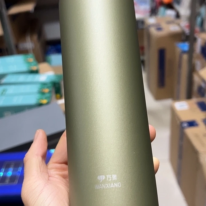 万象D20绿色304450450保温杯➕杯套