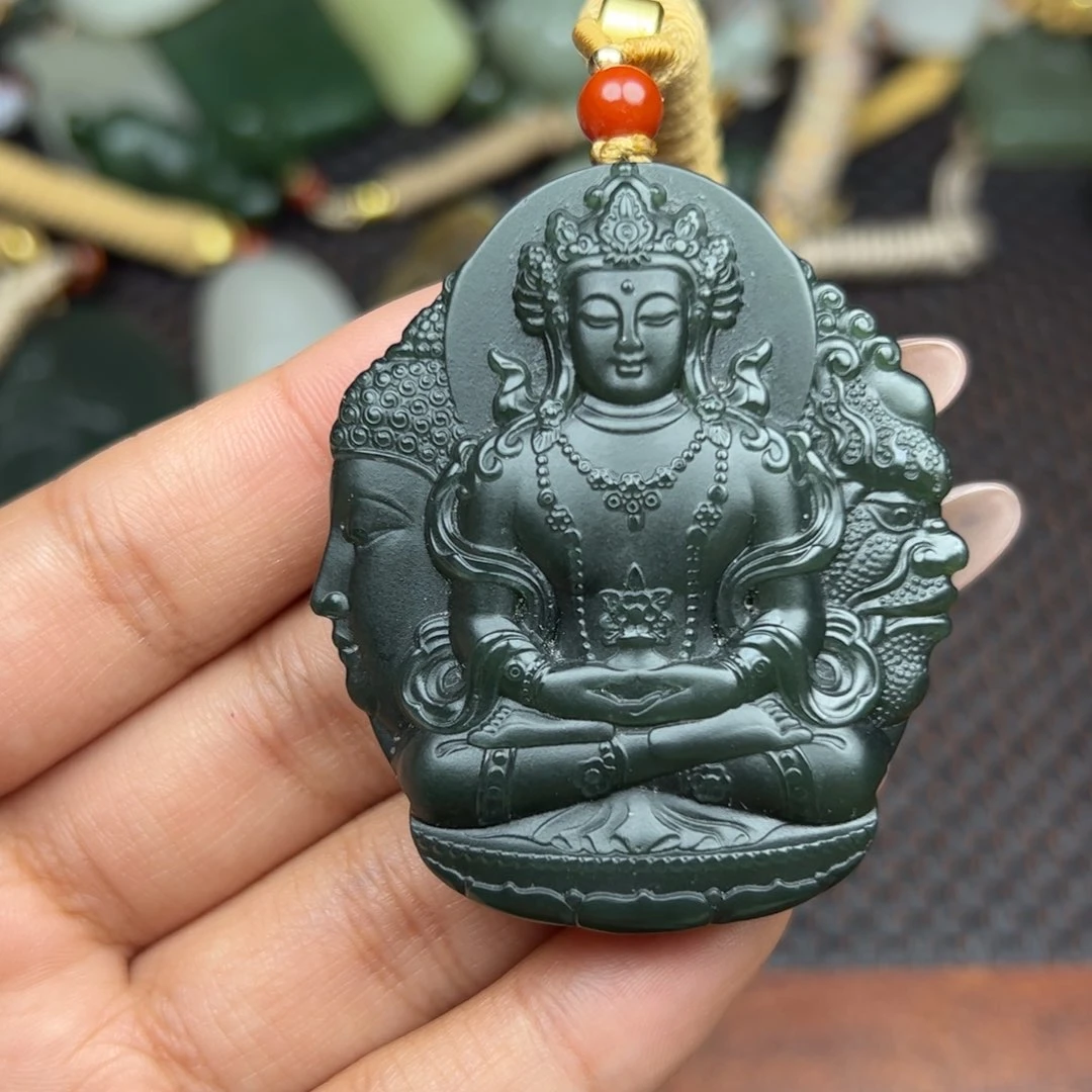 和田玉吊坠未镶嵌