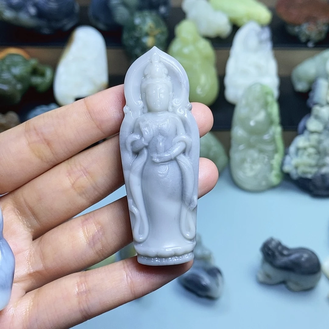 【闪购商品】颈饰未镶嵌和田玉A*a