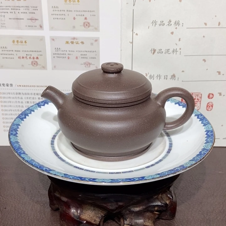 茶壶紫砂天青容量160容量