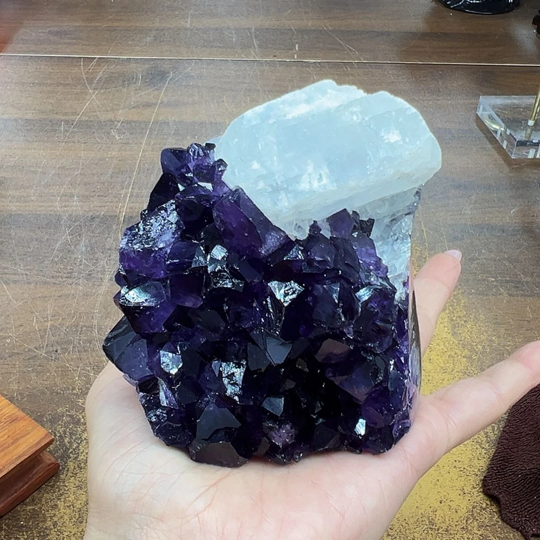 紫晶摆件未镶嵌福利