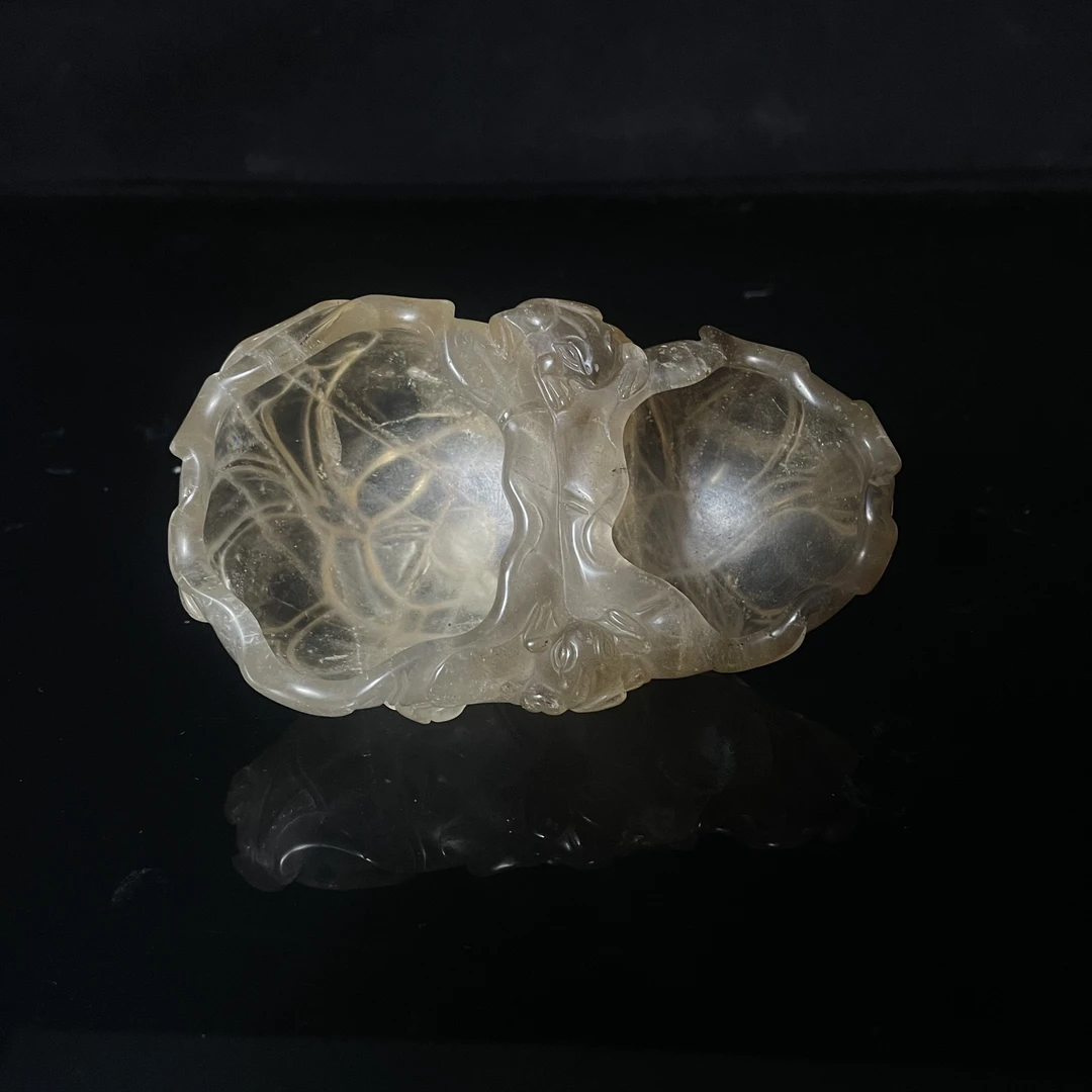 Tgz29清代 水晶笔洗