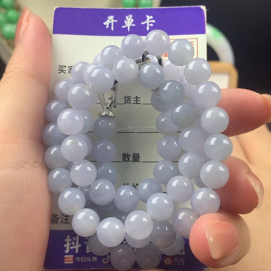 未镶嵌手链翡翠卡8
