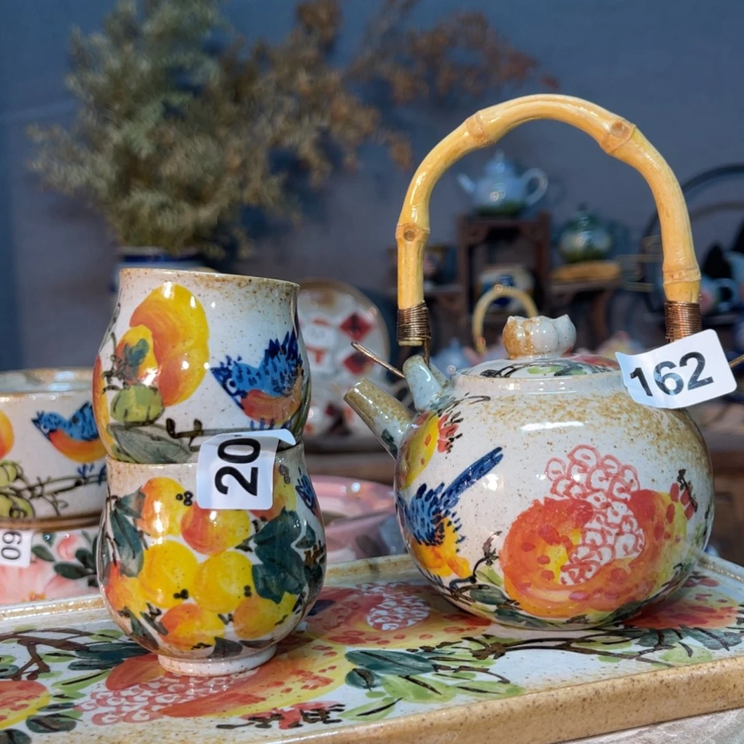 杯世*素浅陶瓷手工手绘