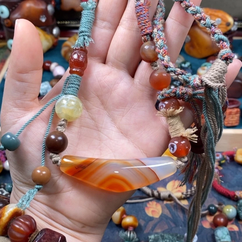 【闪购商品】玛瑙/玉髓颈饰未镶嵌