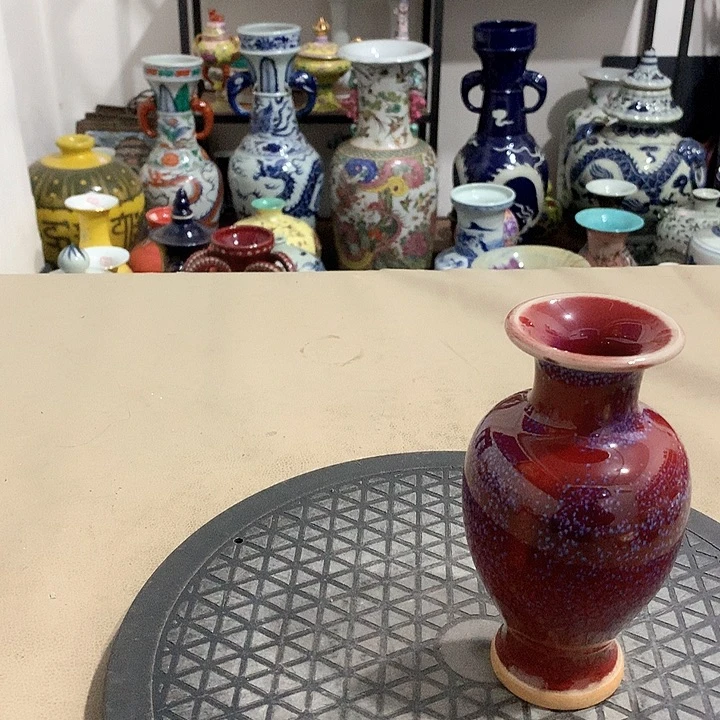 摆件陶博古架陶瓷摆件